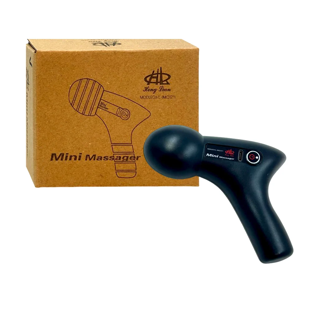 Mini pistola masajeadora recargable con 4 velocidades, variedad de colores / mini massager / hl-jmq1211