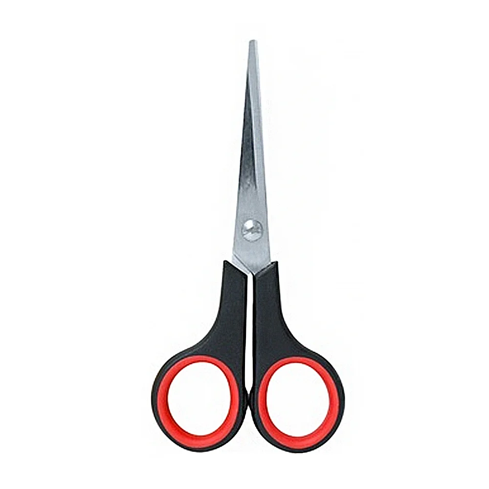 1pza Tijeras de acero inoxidable de 6.5 pulgadas con mango de plástico / tjr8565 / scissors