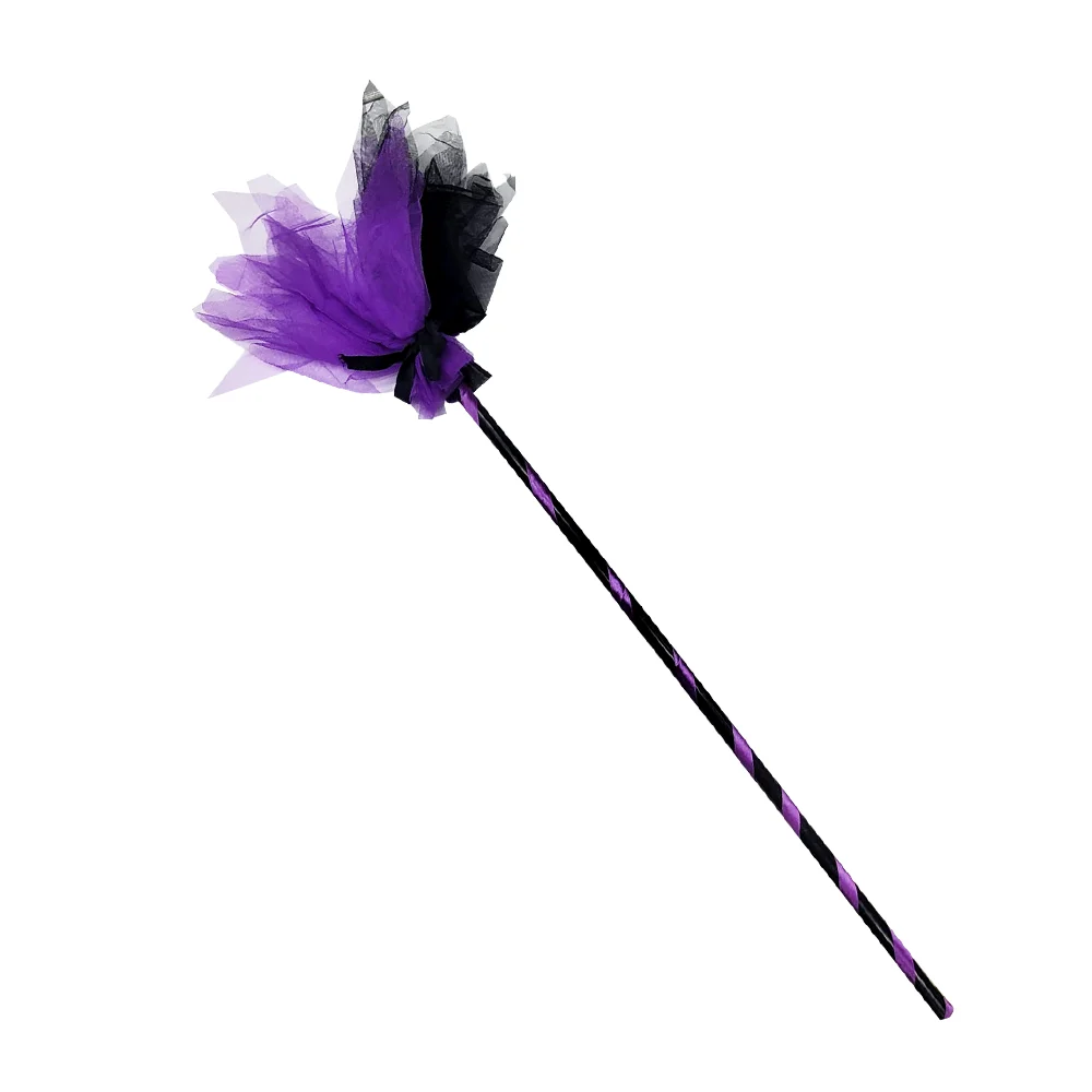 1pza escoba de bruja para decoración de halloween / hl-w-06