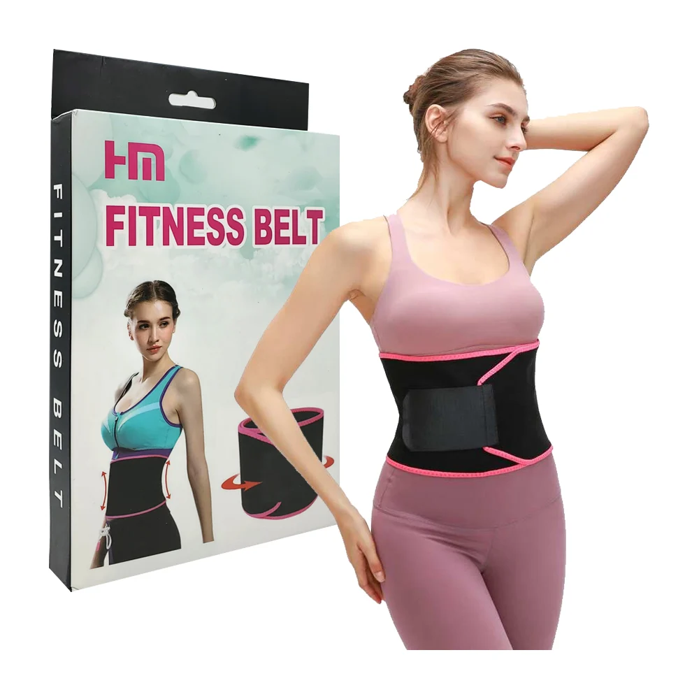 Faja moldeadora ajustable para entrenamiento abdominal, variedad de colores / fitness belt / hl-yd9942