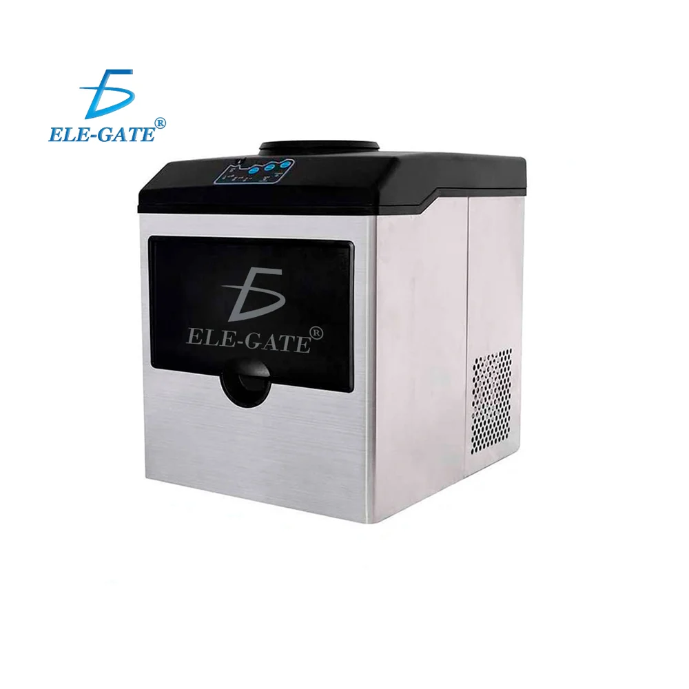 Máquina para hacer hielo con dispensador de agua y capacidad 25kg / hog.108