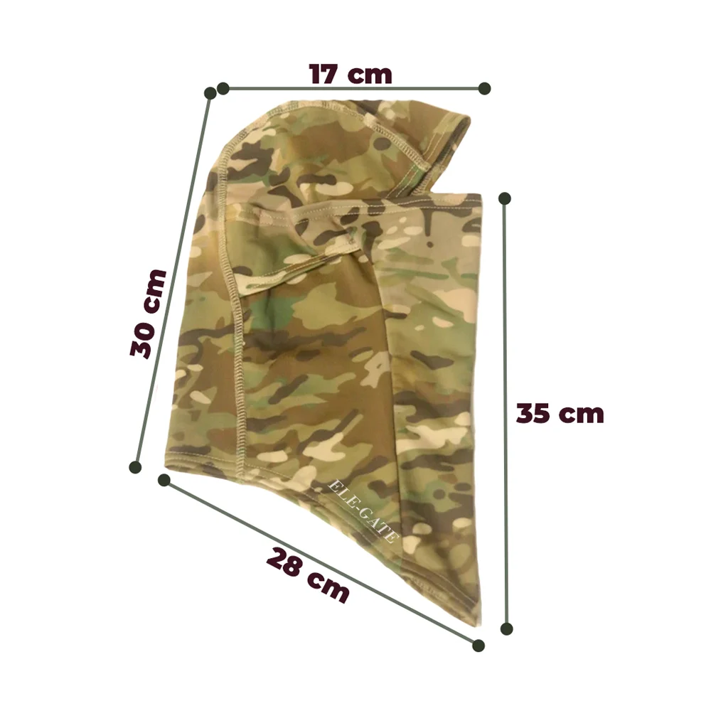 Pasamontaña militar camuflajeado de poliéster para exteriores / hog.275