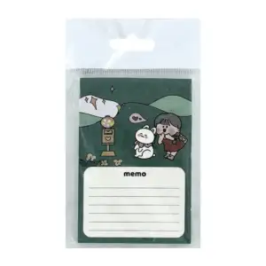Blíster post it notas adhesivas de raya con diseño animado, variedad …