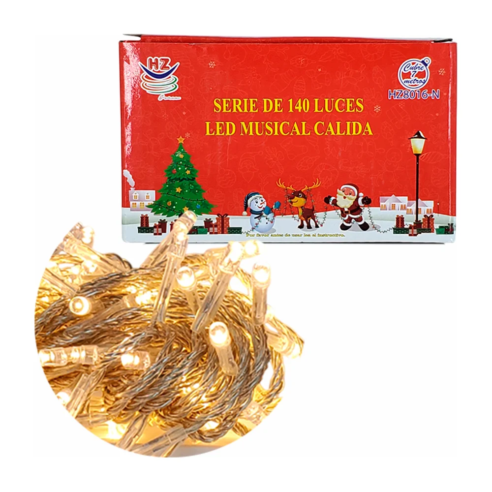 Serie musical de cable transparente de 7...