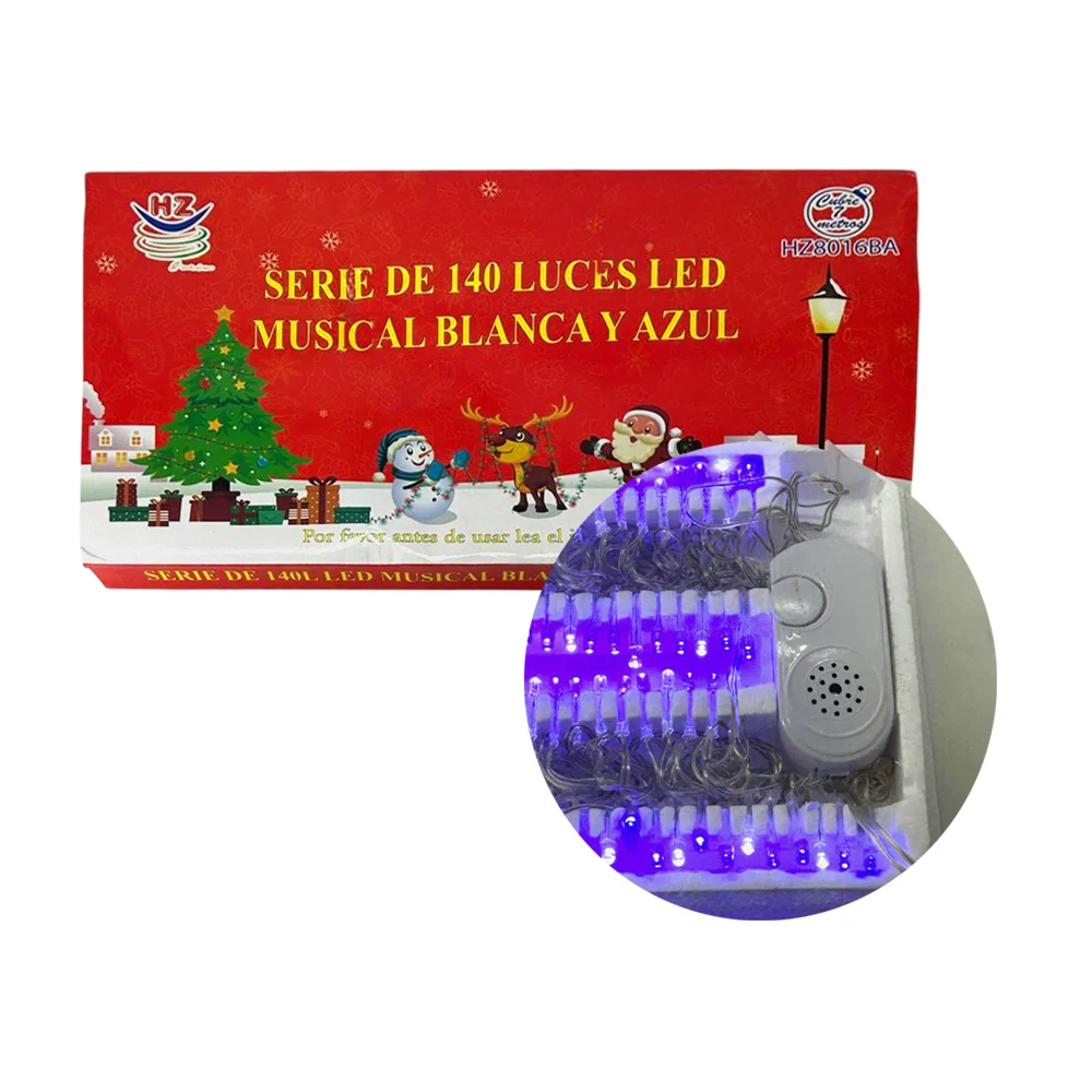 Serie musical de cable transparente de 7...