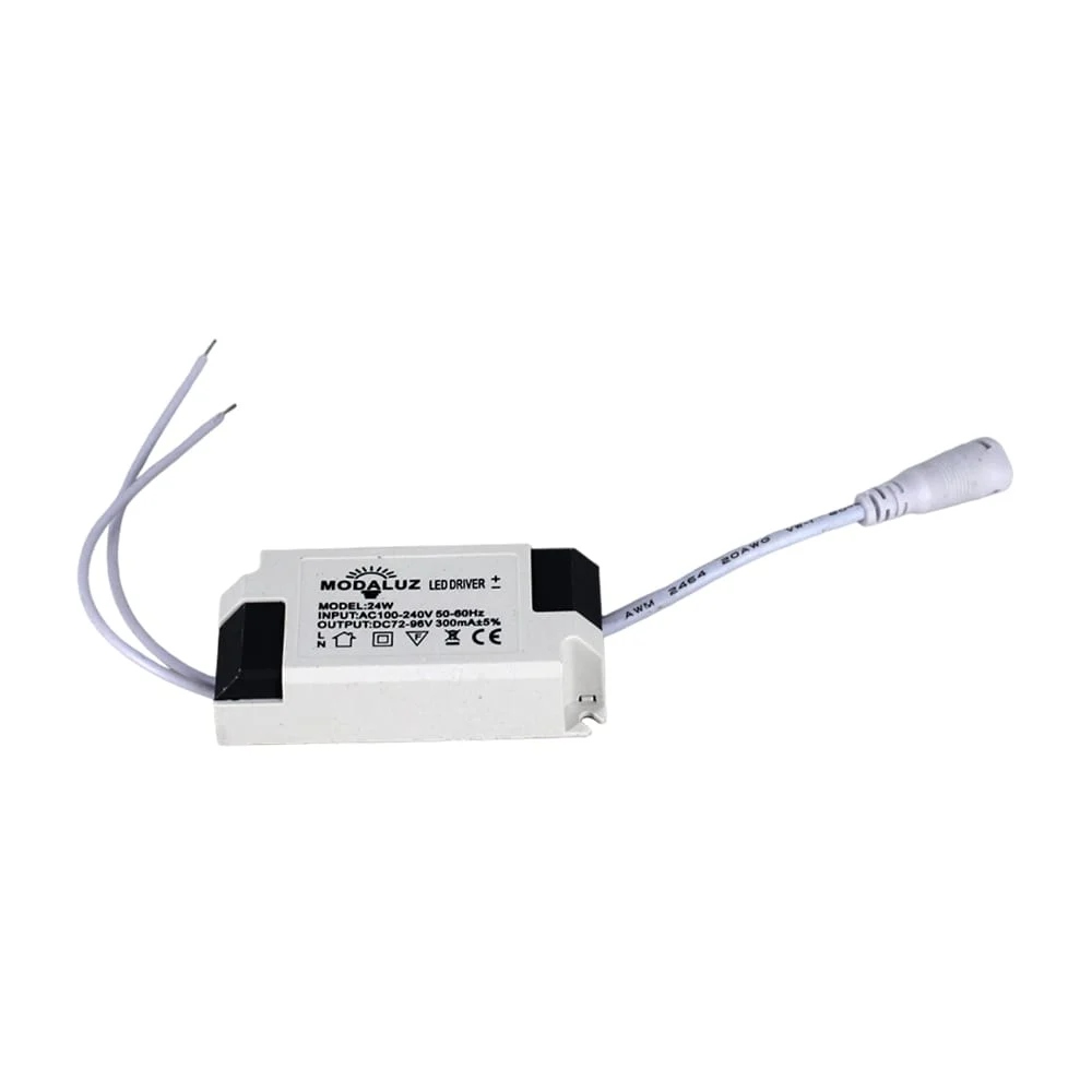 Lámpara de techo tipo plafon redondo plano de luz blanca con consumo de 24 watts / int045
