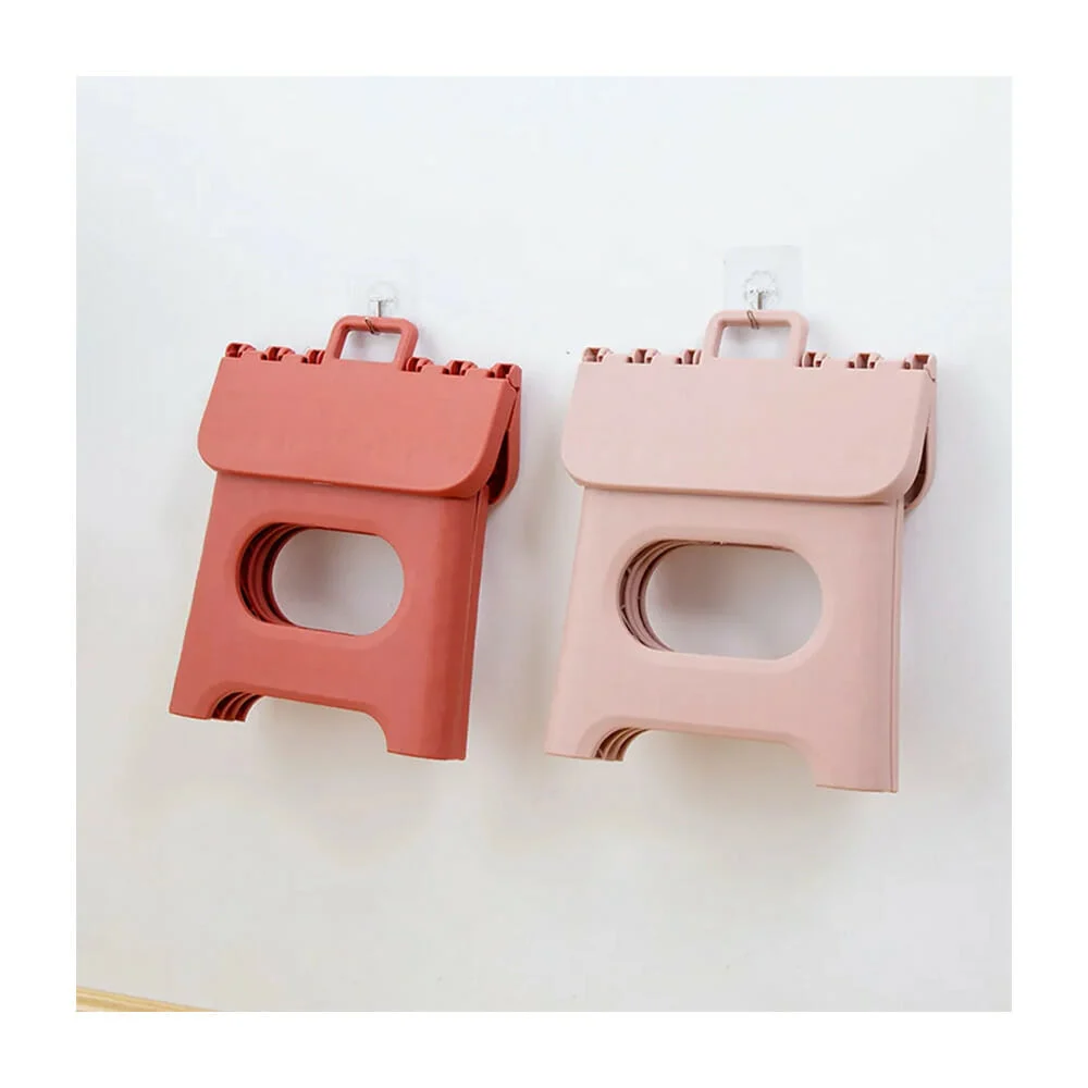 Banco pequeño plegable de plástico, variedad de colores / jjyp425