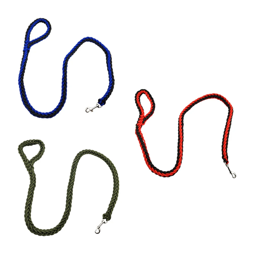 Correa tipo soga trenzada para mascota, 120cm, variedad de colores / lucy mascotas / 2345