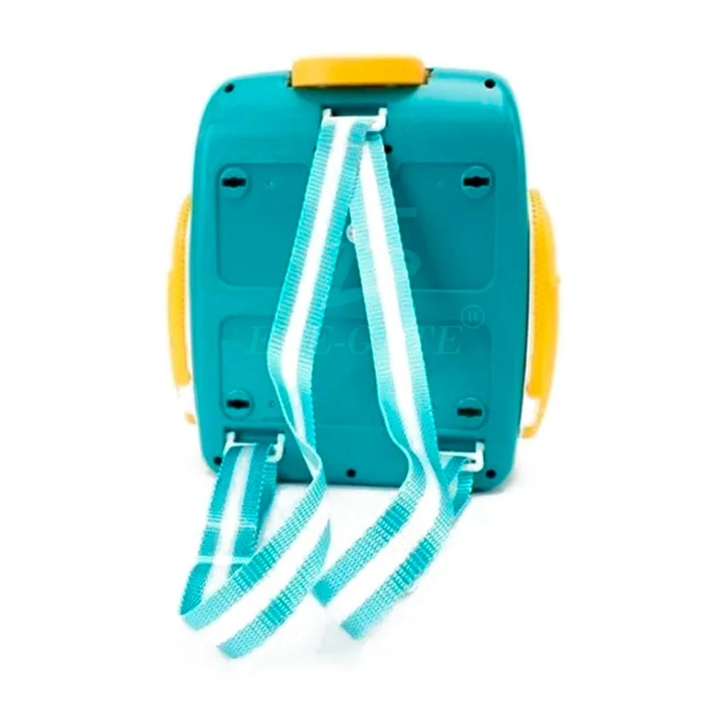 Alcancía eléctrica ele-gate en forma de mochila con sensor táctil de huella y diseño de dinosaurios / school bag