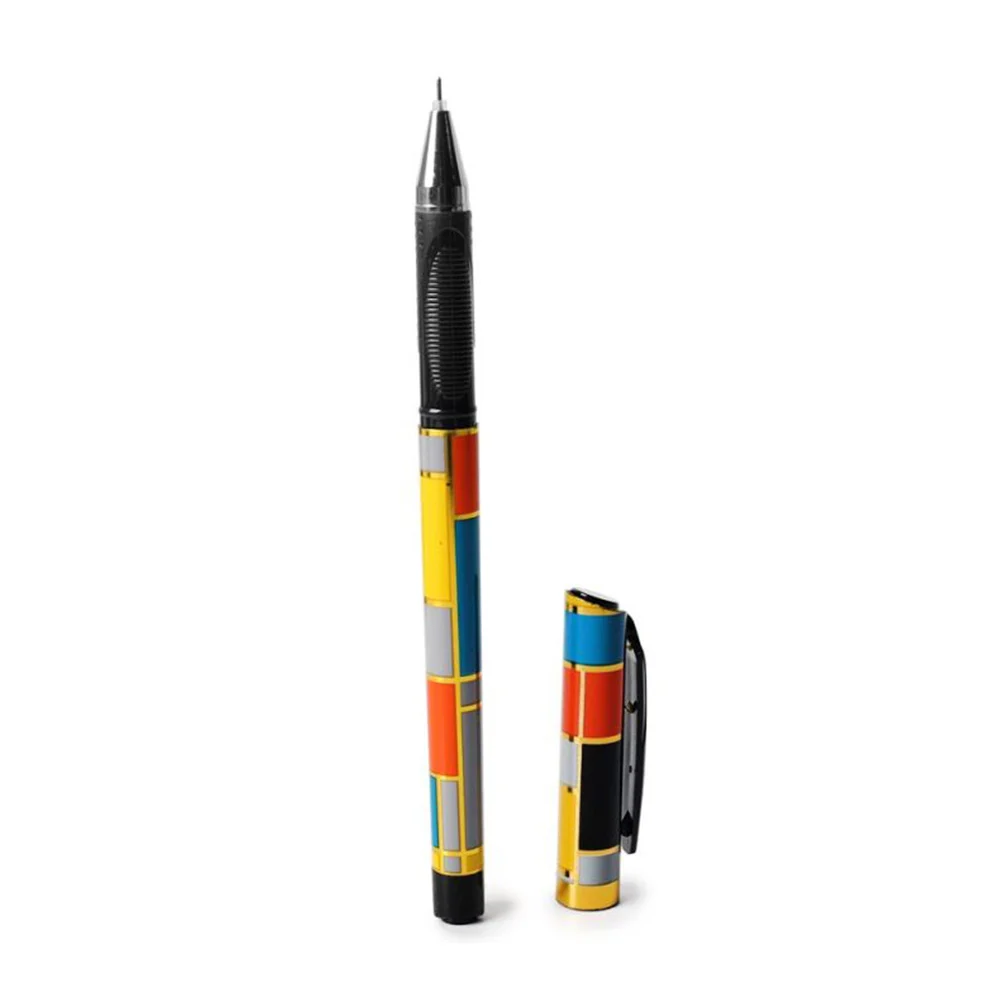 Pluma o bolígrafo con punta de 0.5mm, diseño geométricos, figuras abstractas, variedad de colores y modelos / k145 / k263