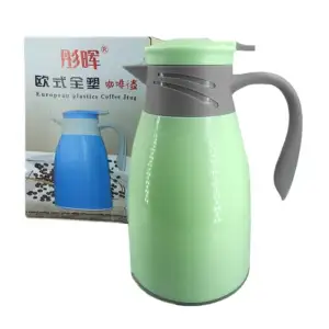 Jarra termo de vidrio por dentro y capacidad para 1.0l, variedad de c…
