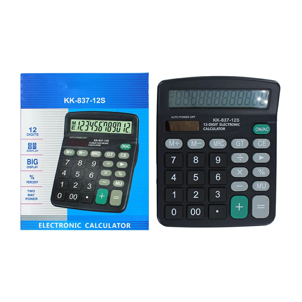 Calculadora electrónica con pantalla di...