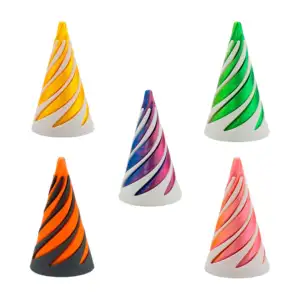 Juguete antiestrés con forma de cono con espiral, variedad de colores…
