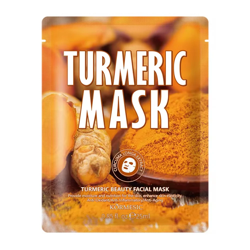 Mascarilla facial kormesic con cúrcuma para eliminar manchas y pecas, 25ml / 953838