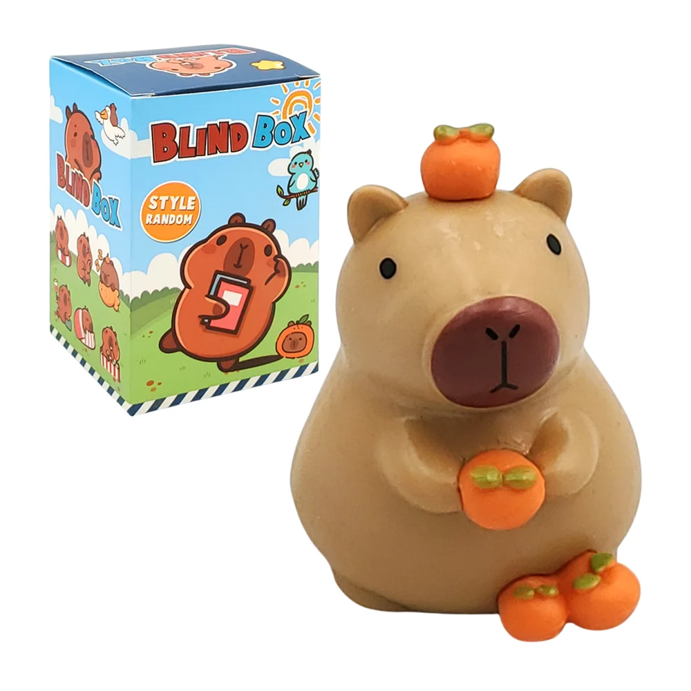 Mini juguete coleccionable con diseño de capibara, variedad de modelos / blind box / kpbl005-1