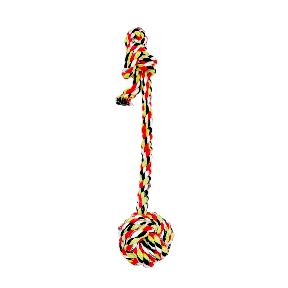 1pza Mordedera con pelota de tela para mascotas, variedad de usos / pet products / cw9822