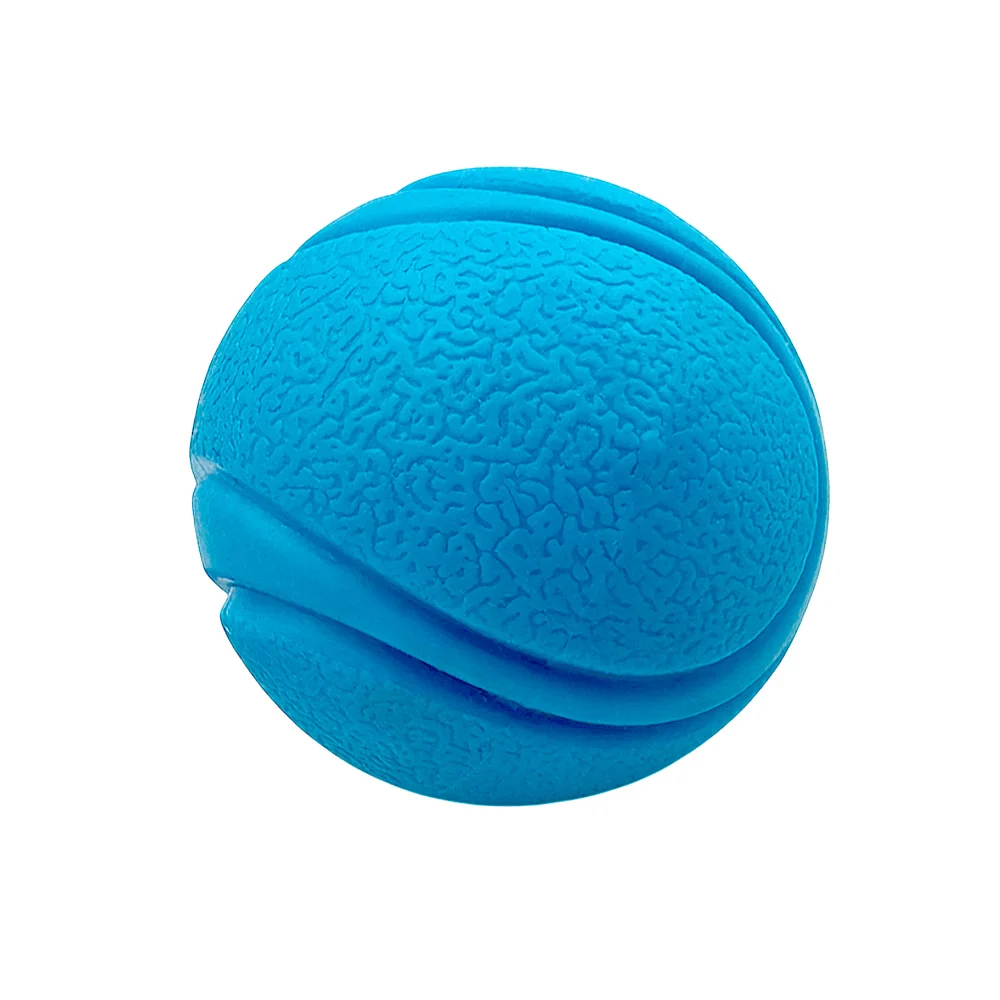 1pza Pelota chica de plástico mordedera para mascotas, con forma de pelota de tenis, variedad de usos / pet products / cw9843