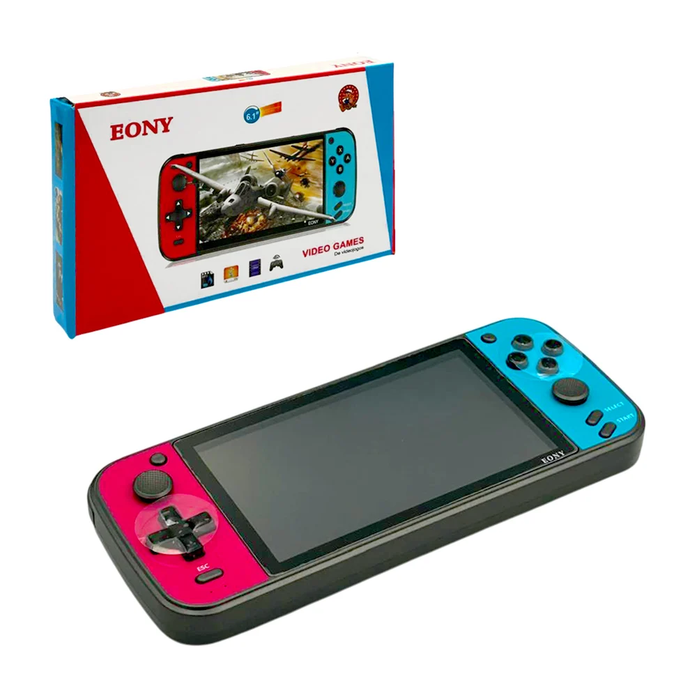 Consola portátil con pantalla de 6.1 pulgadas y capacidad de 16gb / video games / ljq-8299