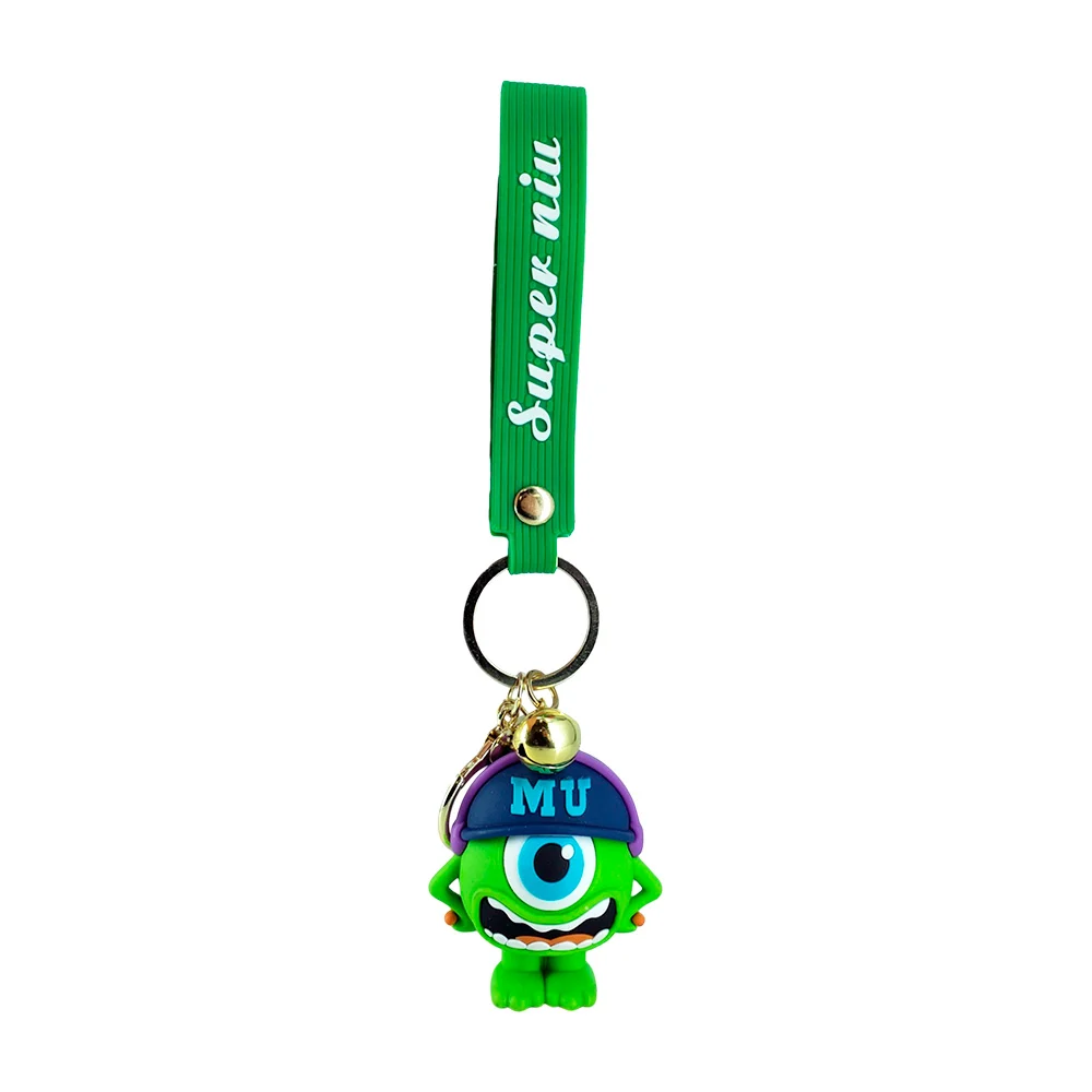 1pza Llavero en forma de personajes de disney y banda con frase, variedad de modelos / super niu / monsters / gj-590028 / gj-590035