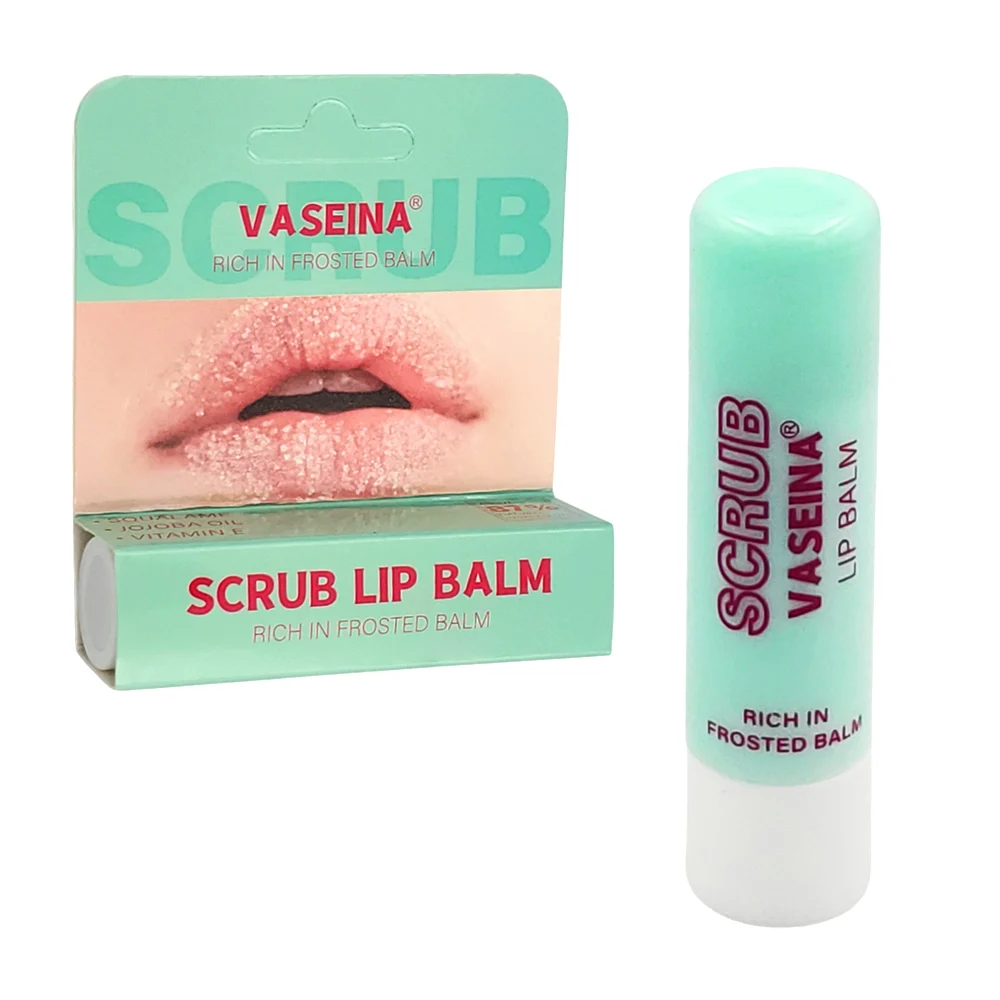 Bálsamo labial exfoliante con extracto de aceite de jojoba y vitamina e, 4.8g / scrub lip balm / 8513-3
