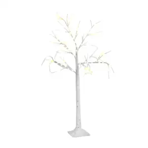 Árbol de navidad led decorativo con 250 luces intermitentes, 150cm / …