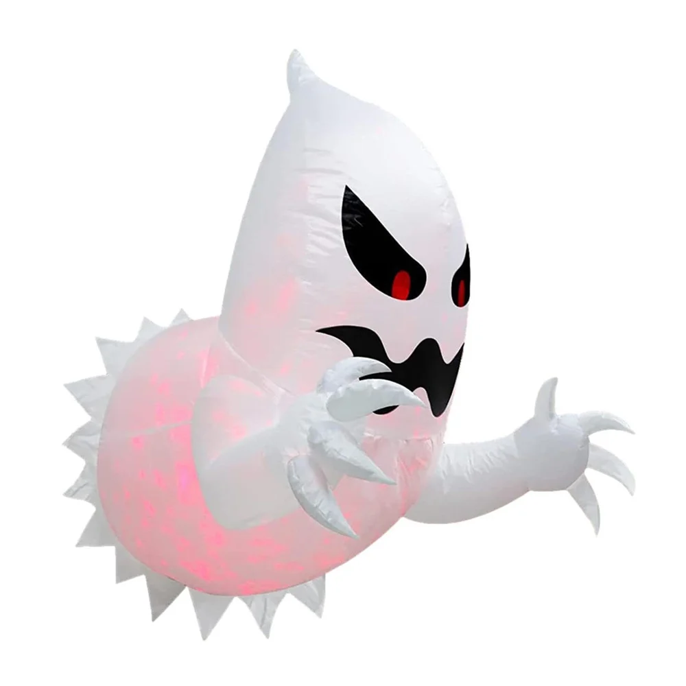 Fantasma inflable gigante con mini serie led para decoración de halloween / lu5811