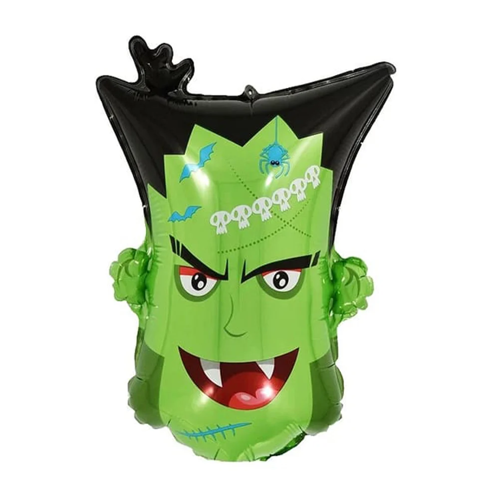 1pza Globo chico para decoración con diseño temática de halloween, variedad de diseños / lu6293