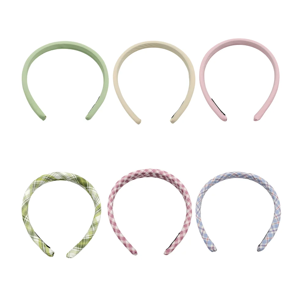 1pza Diadema para el cabello, lisa, acolchada, variedad de colores y modelos / lu7541 / hand made