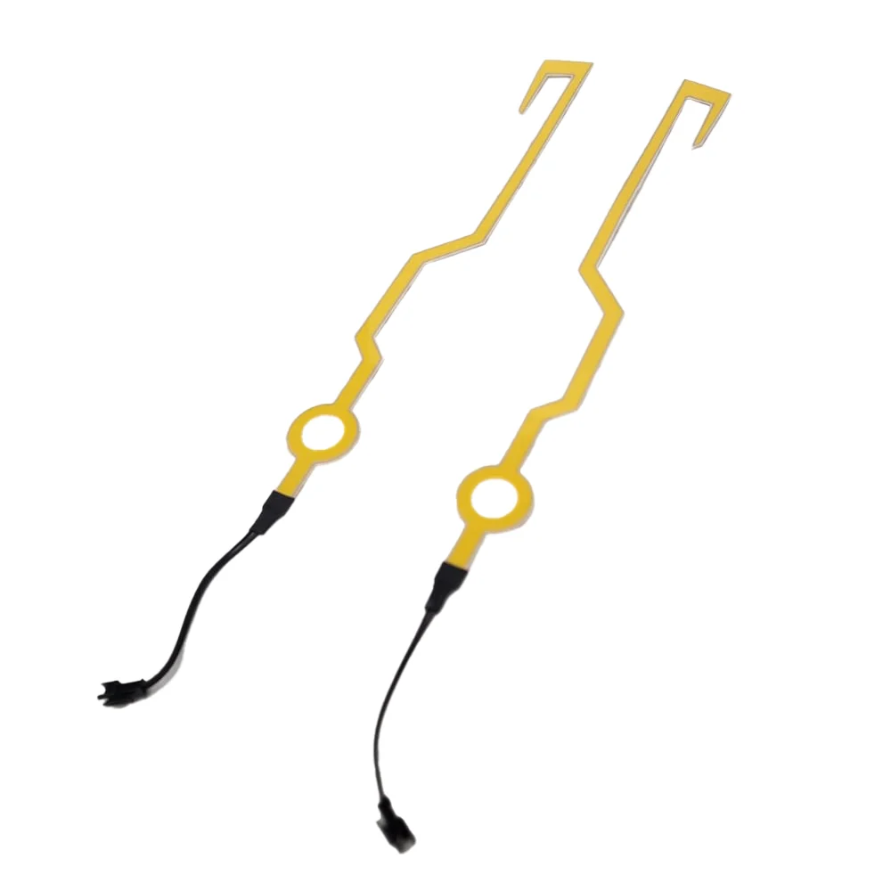 Tira led amarilla wanergy para casco de motocicleta 380x35mm / 411148