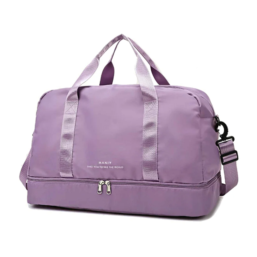 1pza Bolso de mano tipo maleta grande, con 3 compartimentos y asa colgante, variedad de colores / lxb9036