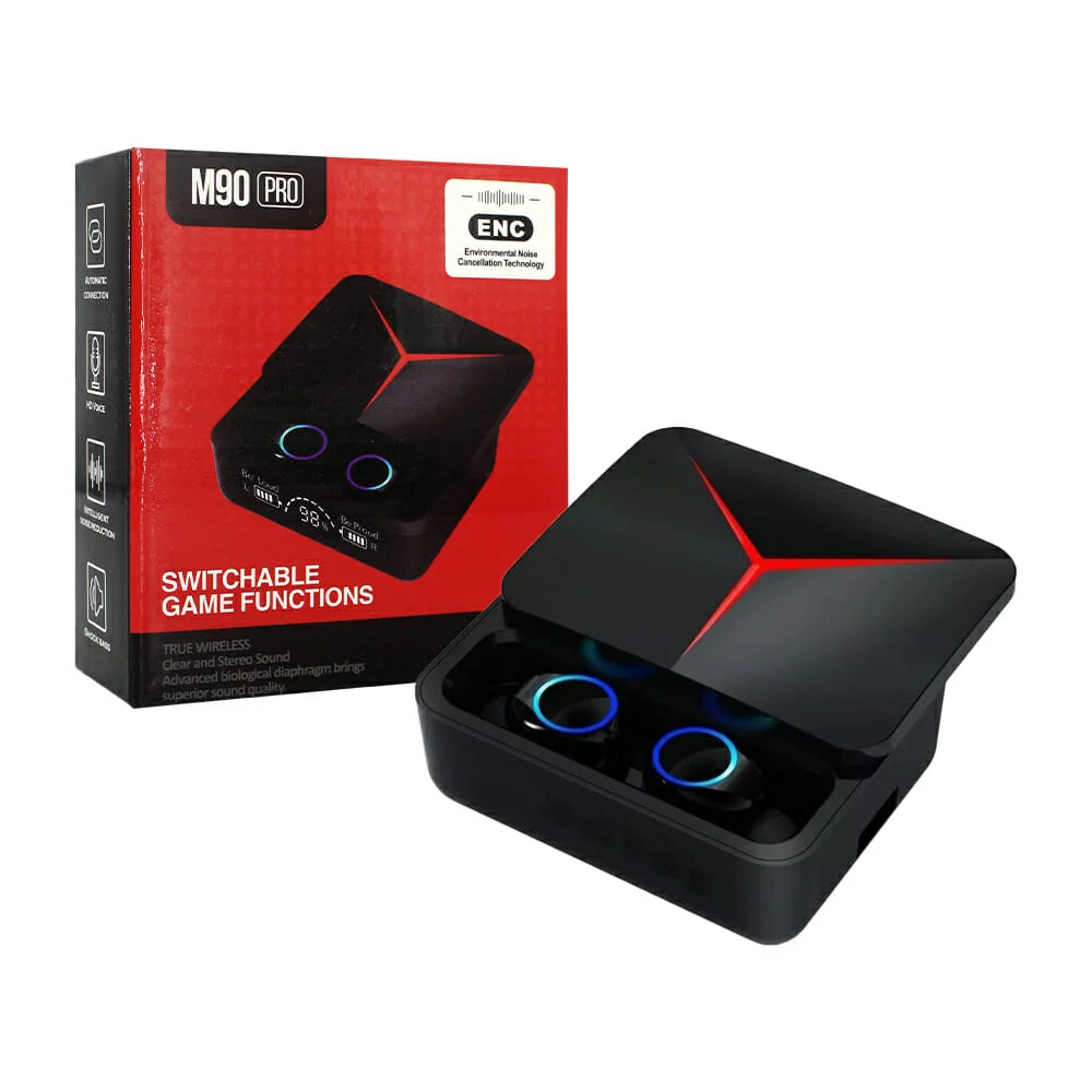 Audífonos inalámbricos bluetooth m90 pro con pantalla led indicadora de carga, variedad de modelos / m90 pro / m33 pro / tr-6022 / st-w131