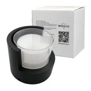 Lámpara led impermeable moda luz con forma circular para pared / dml5…