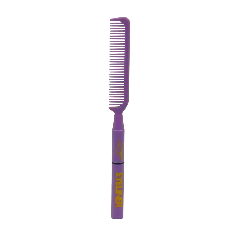 1pza Lápiz delineador para ojos con estampado de kuromi y tapadera con peine / comb eyeliner / f82 / k957