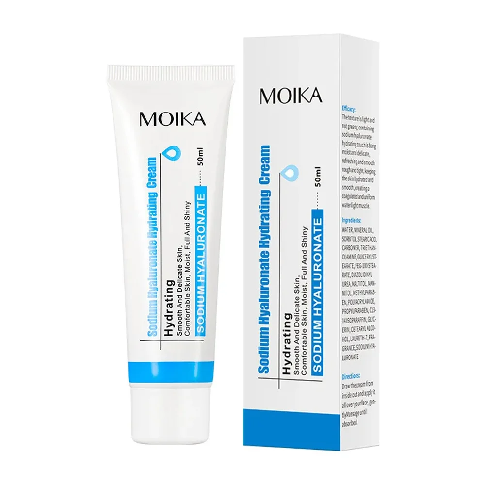 Crema hidratante regeneradora con extracto de hialuronato de sodio, 50ml / moika mk0310