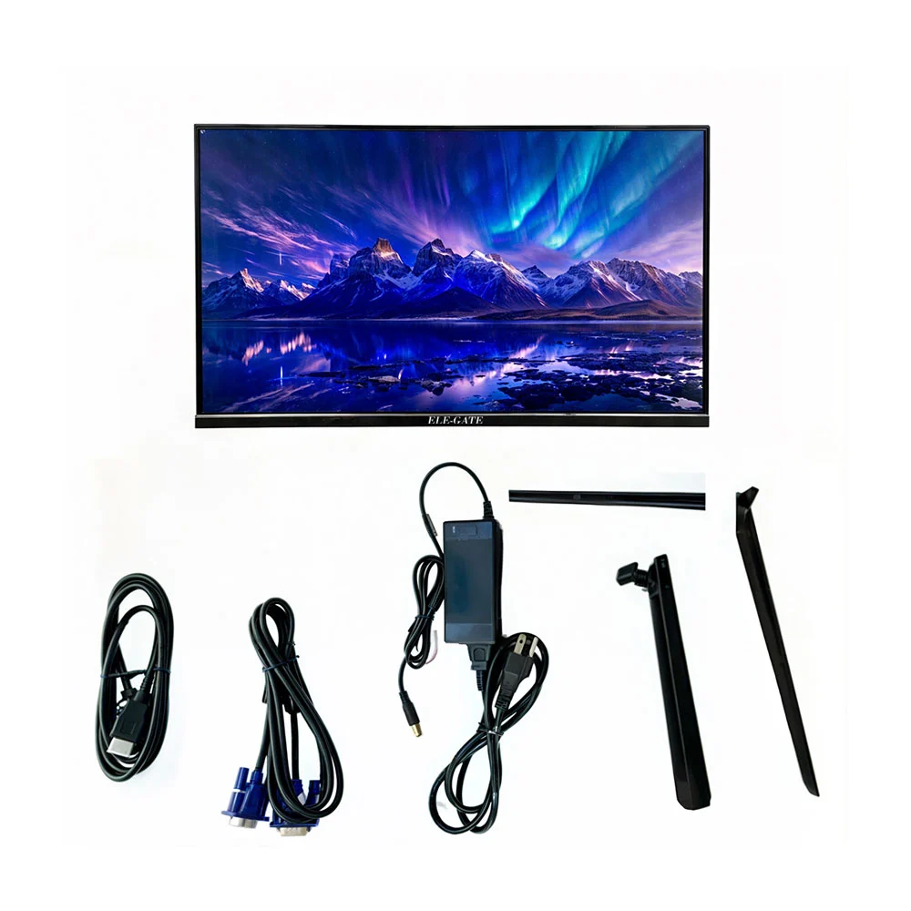 Monitor flat gamer con full hd 1920x1080 de 24 pulgadas 100hz