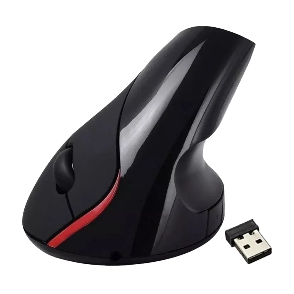 Mouse inalámbrico óptico vertical con diseño ergonómico, variedad de diseños / optical vertical mouse