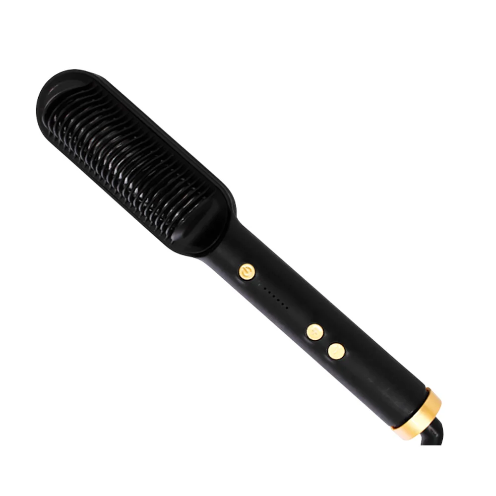 Cepillo plancha alaciadora buytiti con luz led indicadora, variedad de colores / mr-307