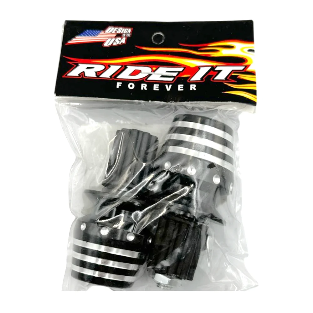 Set 2 contrapesos universales para manillar manubrio de motocicleta / ride it forever / mtc014
