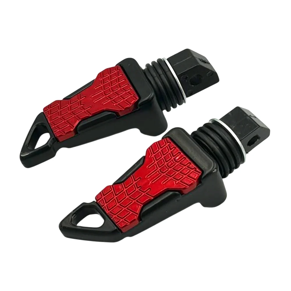 Set 2 pedales posapies metálicos universales para motocicleta / ride it / mtc150