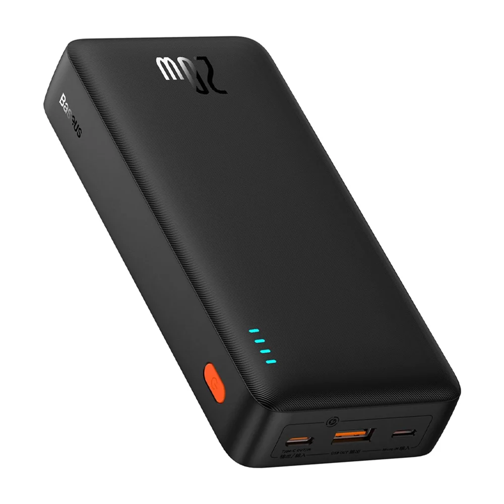 Power bank / batería portátil baseus con 1 puerto usb, 1 puerto tipo-c + capacidad de 20000mah-20w / 648718
