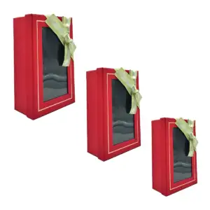 Set 3 cajas de regalo con diferentes tamaños 23x10x16, 21x8x14, 19x7x…