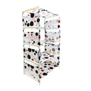 Organizador zapatero multifuncional armable de 5 niveles, variedad de…