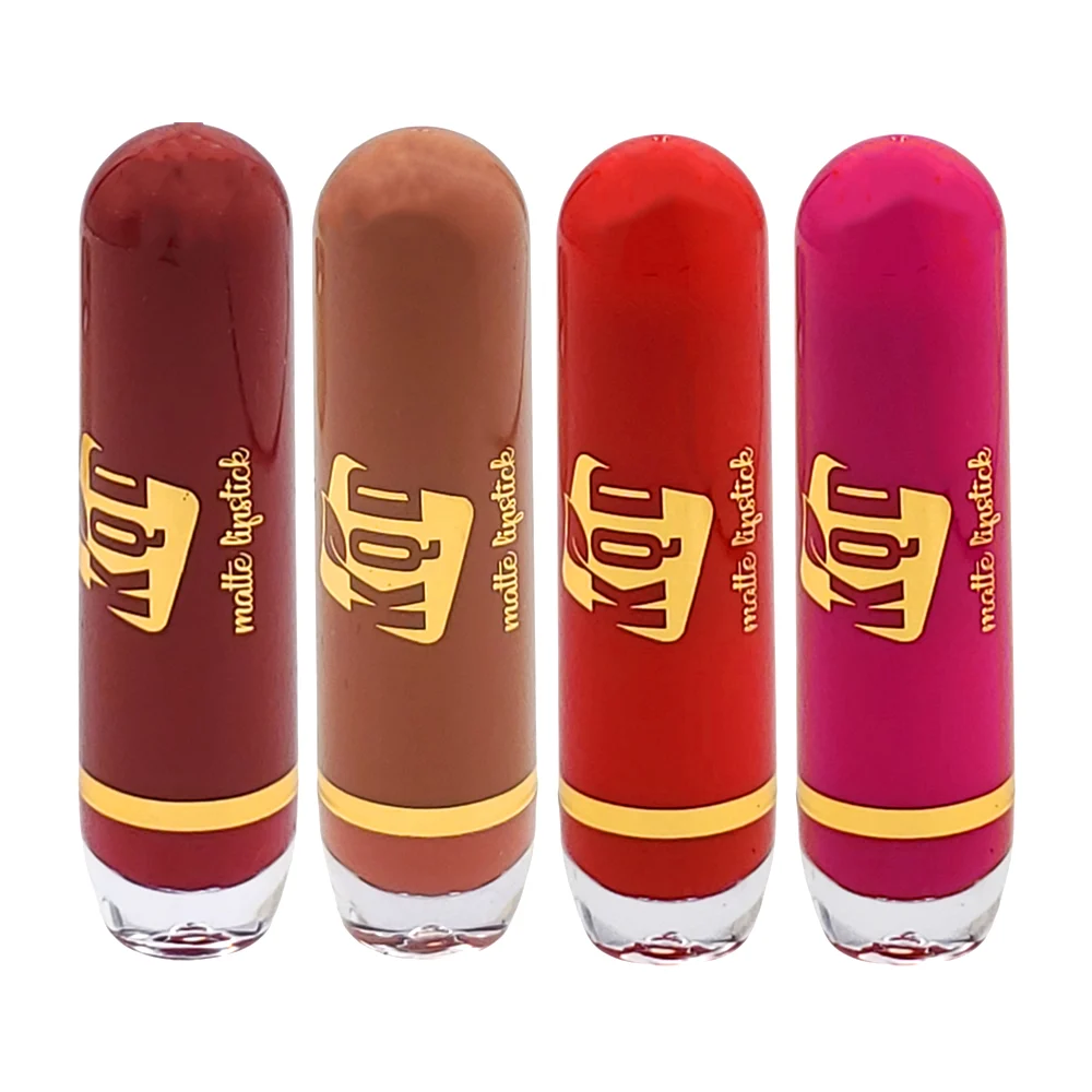 1pza lápiz retráctil con terminación matte, variedad de tonos / kqd matte lipstick / pt-01-8 / pt-11-1