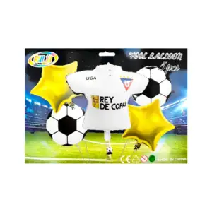 Set de globos temáticos para fiesta, con 2 globos de estrellas, 2 glo…