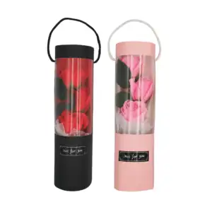 Ramo decorativo con 3 rosas artificiales, variedad de colores / just …
