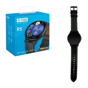 Reloj / smartwatch g-tide inalámbrico redondo con 2 correas intercamb…