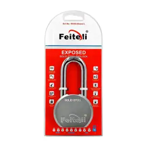 Candado de 65mm de acero inoxidable de gancho alto, nivel de segurida…