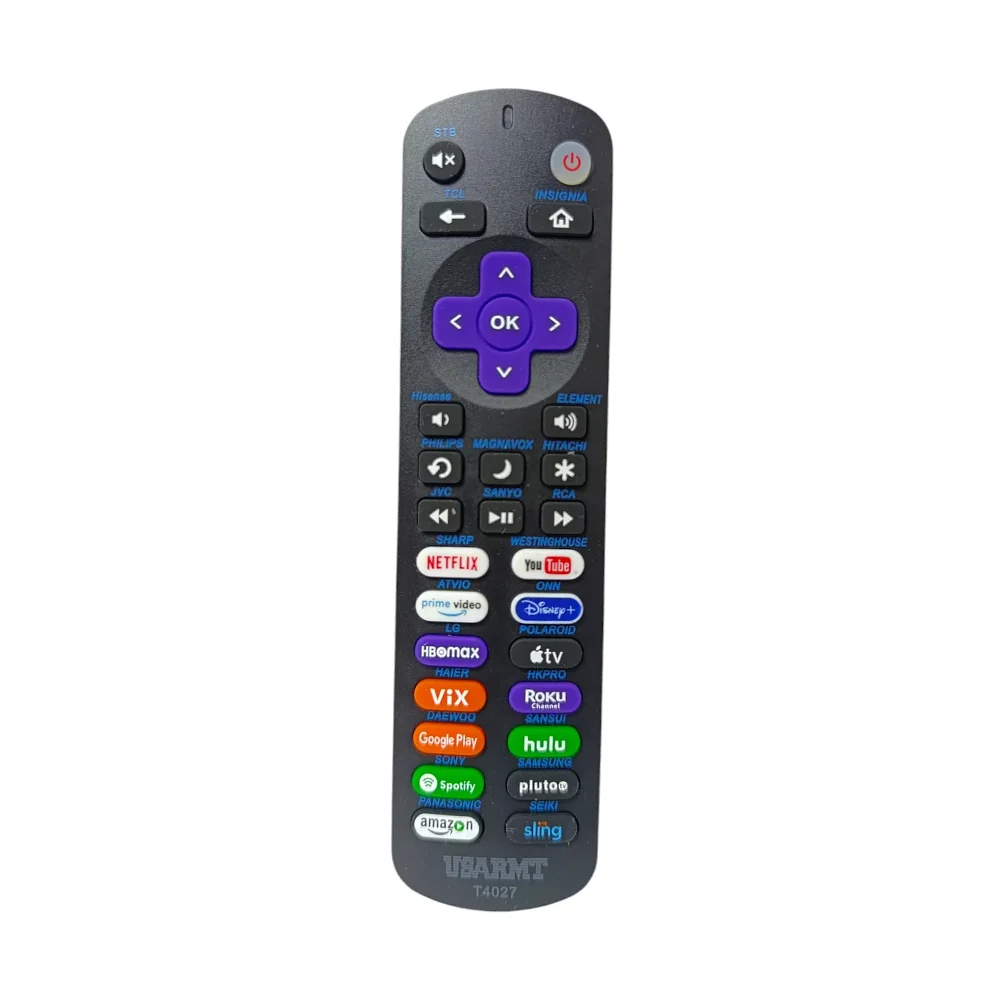 Control compatible con smart tv-roku,  16cm / roku-t4027