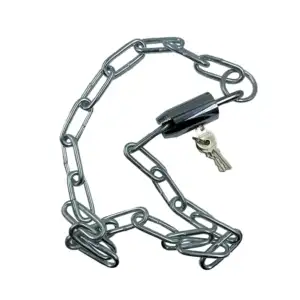 Cadena mediana de seguridad 90cm con candado / s-088