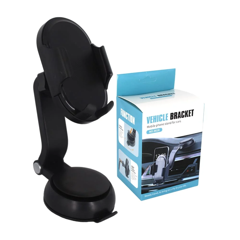Soporte ajustable giratorio de celular con ventosa para carro automóvil / vehicle bracket / s618